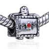 Love You Mom Bracelet Crystal European Beads