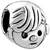 Curious Boy Silver Plated European Beads