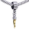 Golden Dagger Dangle European Beads