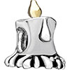Candle Fit All Brands Two Tone Plated Beads Charms Bracelets