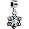 Snowflake Jane Dangle European Beads