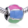 Colorful Drum European Beads