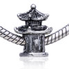 Temple Silver Plated European Beads