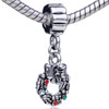 Wreath Dangle European Beads DPC2009