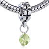 Light Green Dangle European Beads DPC2044