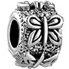 Pugster Butterfly Shape On The Circle European Beads