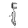 High Heeled Shoe Dangle European Beads
