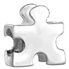 925 Sterling Silver Single Puzzle Beads Charms Bracelets