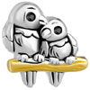 925 Sterling Silver Mother Jewelry Mom And Son Bird Deep In Love Two Euro ...