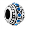 Pugster September Birthstone With Pattern European Beads