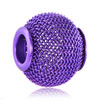 Amethyst Purple Wheel Spacer All Brand Beads Charms Bracelets