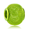 Peridot Green Wheel Spacer All Brand Beads Charms Bracelets