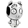Lovely Doll Shaped Silver Plated Beads Charms Bracelets