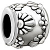 Daisy Silver Plated Beads Charms Bracelets