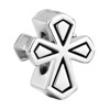 Cross Silver Plated Beads Charms Bracelets