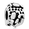 Butterfly Round Fit All Brands Silver Plated Beads Charms Bracelets