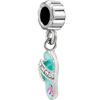 Teens & Kids Jewelry - Blue Beach Sandal Fit All Brands &  Dangle European Beads Charms Bracelets