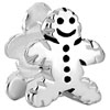 Cute Gingerbread 925 Sterling Silver Beads Charms Bracelets