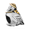 Lovely Goose Cap Fit All Brands Gold Plated Beads Charms Bracelets