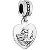 Heart With Zodiac Animal Sign Dragon Love Beads Dangle European All Brands...