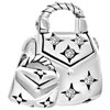 925 Sterling Silver Starring Handbag Beads Charms Bracelets