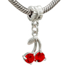 July Cherry Dangle European Beads All Brands Charms Bracelets