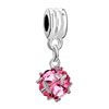 October Birthstone Fancy Fit All Brands &amp;  Dangle European Beads Charm...