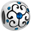 Aquamarine March Birthstone Silver All Brands Beads Charms Bracelets