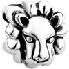 Lion Head Animal All Brands Silver Plated Beads Charms Bracelets