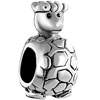 Puppet Turtle Silver Plated Beads Charms Bracelets