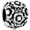 Mothers Day Gifts Cute Flower Fit All Brands Silver Plated Beads Charms Br...