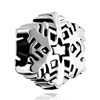 Snowflake All Brands Silver Plated Beads Charms Bracelets