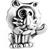 Little Cute Lion Animal All Brands Silver Plated Beads Charms Bracelets