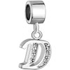 Letter D Dangle  European  Beads All Brands Charms Bracelets