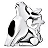Christmas Elk Silver Beads Charms Bracelets
