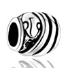 Wound Snake Animal All Brands Silver Plated Beads Charms Bracelets