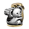 22K Cute Koala Holding Tree All Brand Two Tone Plated Beads Charms Bracelets