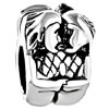 Nose Touch Courtesy Silver Plated Beads Charms Bracelets