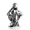 Elegant Avalokitesvara Silver Plated Beads Charms Bracelets