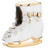 22K Ice Skate Bowknot White Drip Gum All Brand Gold Plated Beads  ... 