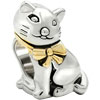 Mothers Day Gifts 22 K Cute Cat Animal Fit All Brands Two Tone Plated Beads Charms Bracelets
