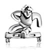 Hurdle Athlete Sport All Brand Silver Plated Beads Charms  ... 