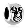 Mysterious Maitreya Silver Plated Beads Charms Bracelets