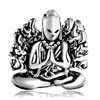 Thousand Hands Bodhisattva Silver Plated Beads Charms Bracelets