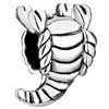 Cute Scorpion Silver Plated Beads Charms Bracelets