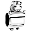 Lovely Frog Silver Plated Beads Charms Bracelets