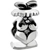 Little Cute Cartoon Rabbit Animal All Brands Silver Plated Beads Charms Br...