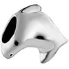 Little Cute Fish Shape Animal All Brands Silver Plated Beads Charms Bracel...