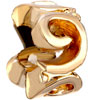 22K Floral All Brand Gold Plated Beads Charms Bracelets