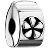 Flower Silver Clip Lock Stopper All Brand Beads Charms Bracelets